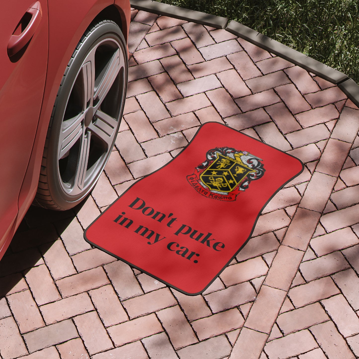 Funny Car floor mat