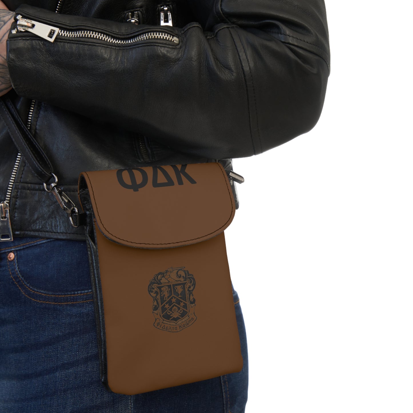 BROWN Small Cell Phone Wallet PDK