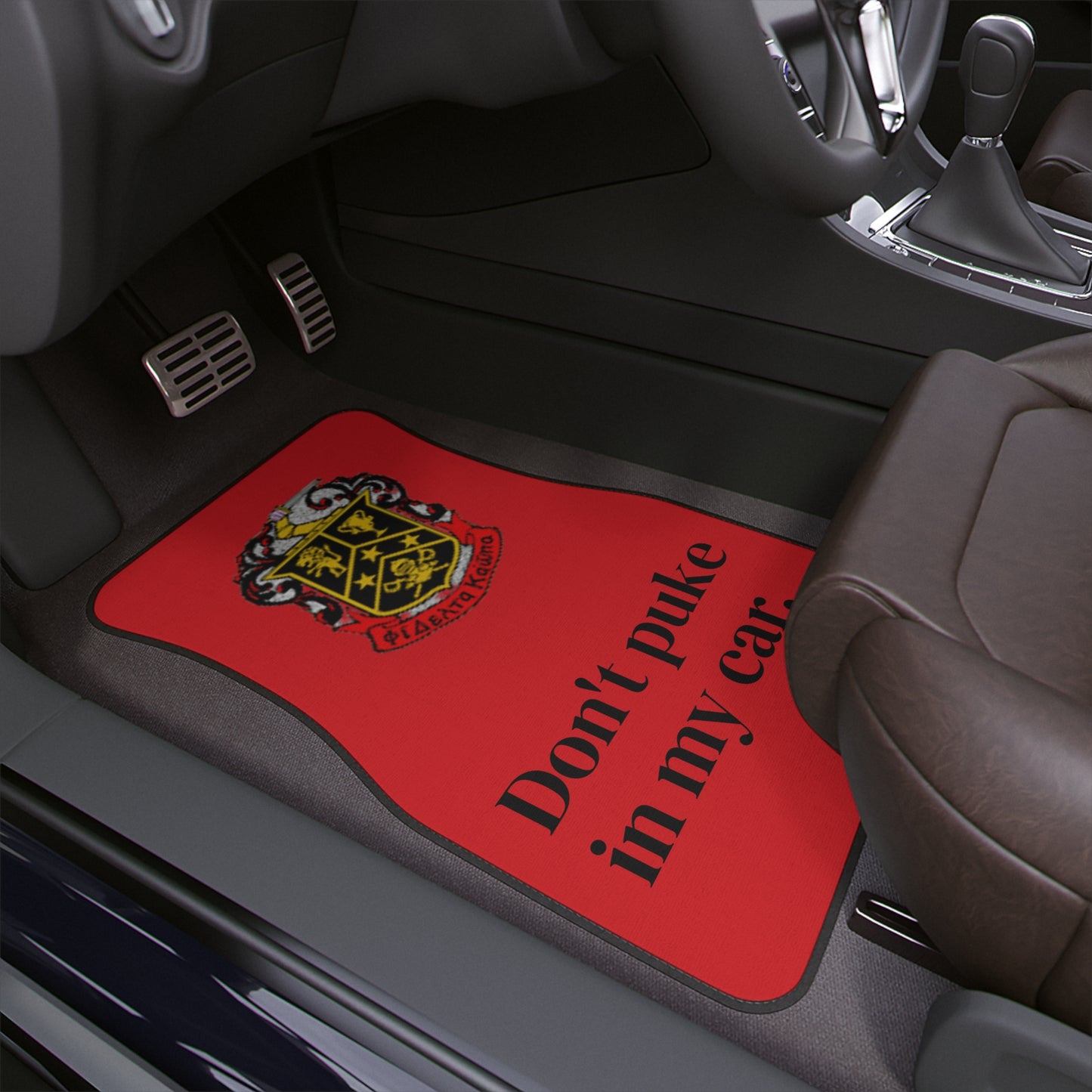 Funny Car floor mat